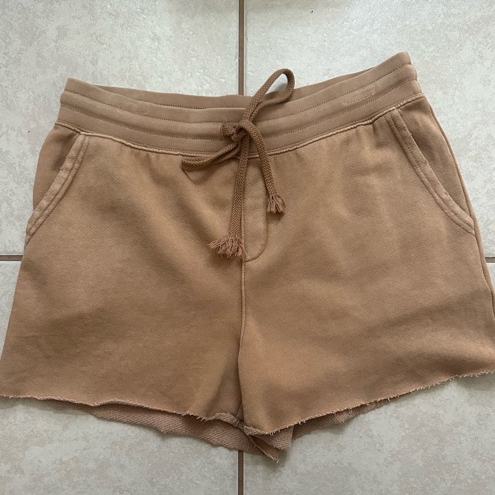 Aerie, Cloth Shorts, Size Medium, Brown